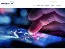 Tablet Screenshot of concepture.com