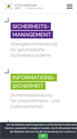 Mobile Screenshot of concepture.de
